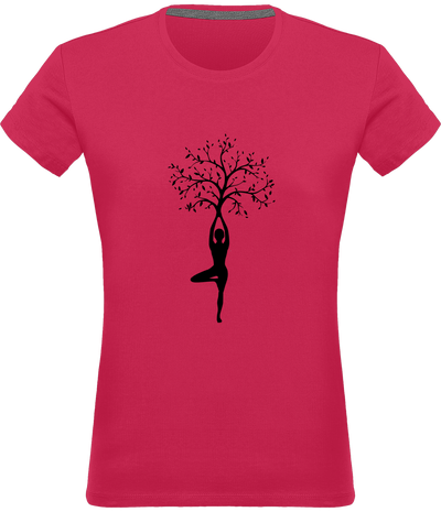 T-shirt yoga tree - Femme 