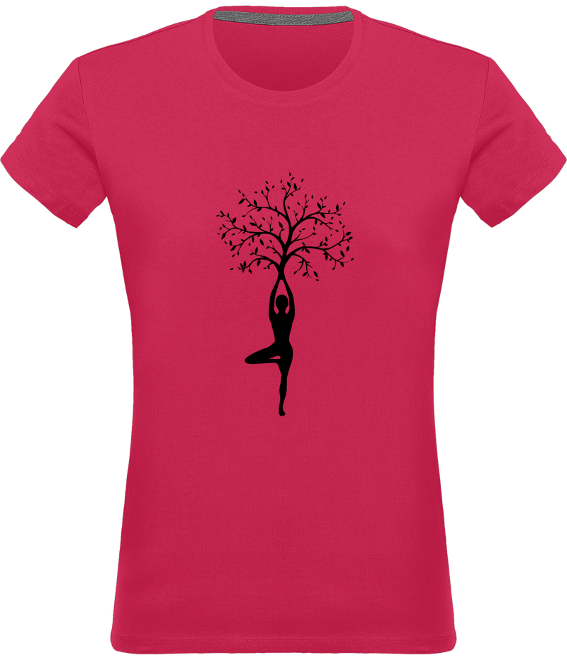 T-shirt yoga tree - Femme 