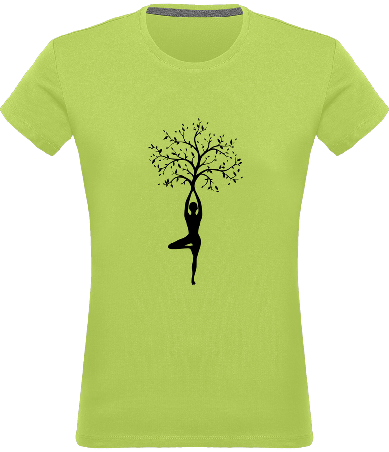 T-shirt yoga tree - Femme 