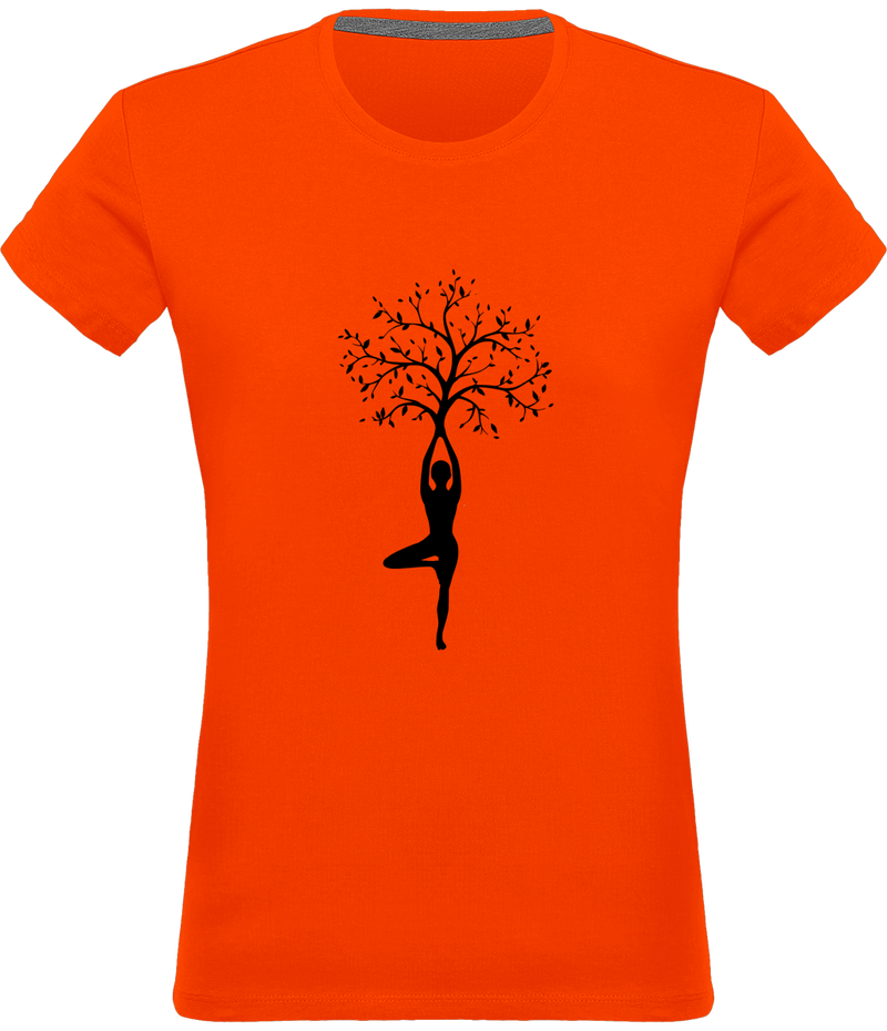 T-shirt yoga tree - Femme 