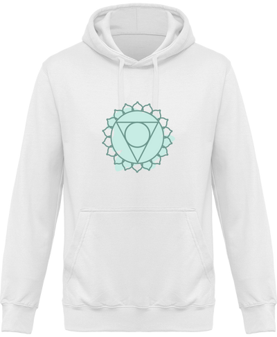 Sweatshirt à capuche 5ème chakra - Homme