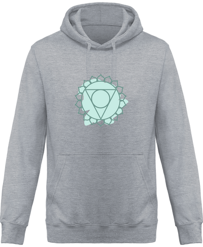 Sweatshirt à capuche 5ème chakra - Homme