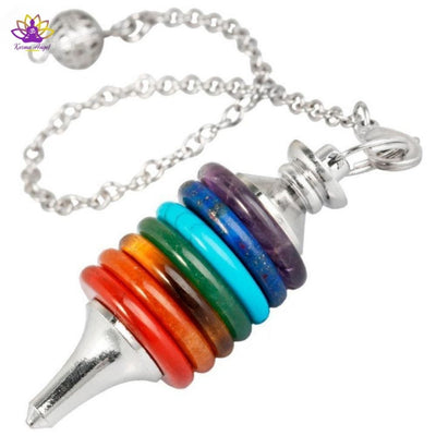 SUNNYCLUE Aigue-Marine Pendule Guérison Cristal Pierres Précieuses Chakra  Radiesthésie Pendule Collier avec Pinces de Homard et Sacs en Tissu de  Velours pour Reiki Guérison Équilibrage Point : : Hygiène et Santé