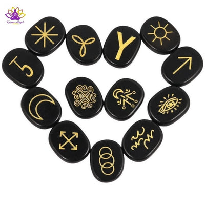 "Chakras équilibrés" - Ensemble de 13 pierres naturelles cristal de guérison