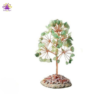 "Âme purifiée" - Arbre Feng Shui en cristal aventurine