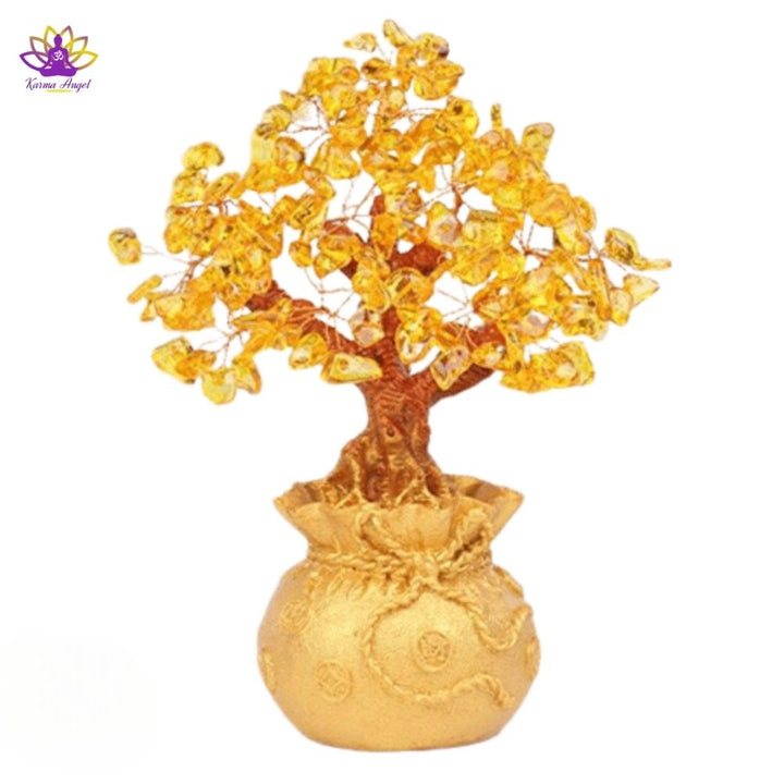Arbre Feng Shui en citrine Prospérité et Chance – Karma et Moi Arbre Feng Shui en citrine Prospérité et Chance – Karma et Moi