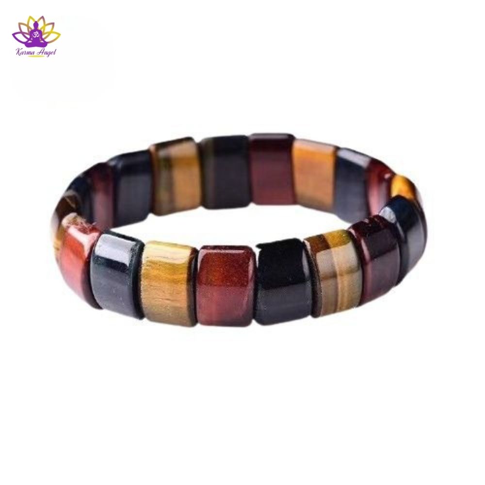 "Protection ultime" - Bracelet en pierres naturelles œil de tigre 