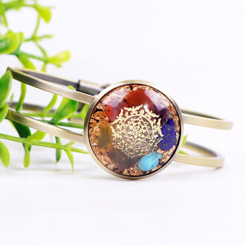 Bracelet orgonite cristal