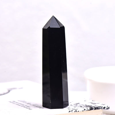 Pointe de cristal naturel 70-80 mm