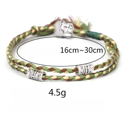 Bracelet ethnique tibétain fait à la main ajustable