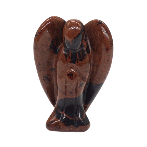 Figurine d’Ange gardien de cristal 50 mm