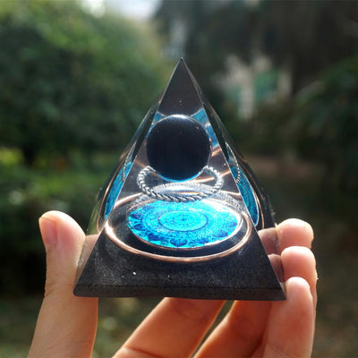 Pyramide d’énergie en orgonite