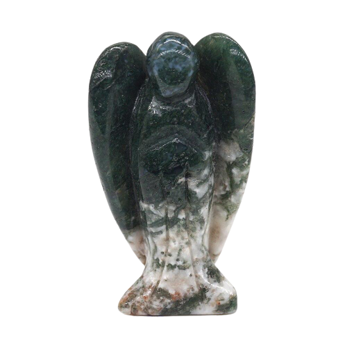 Figurine d’Ange gardien de cristal 50 mm