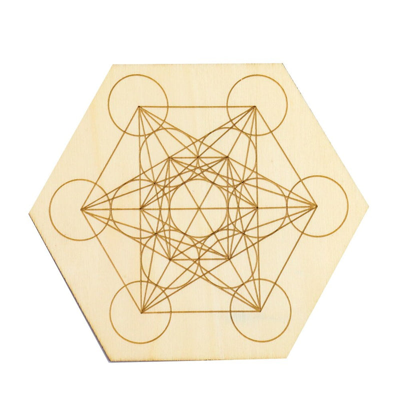 Planche de divination en bois pour pendule