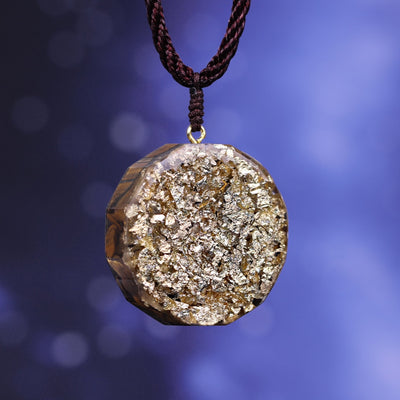 Collier Sri Yantra en orgonite