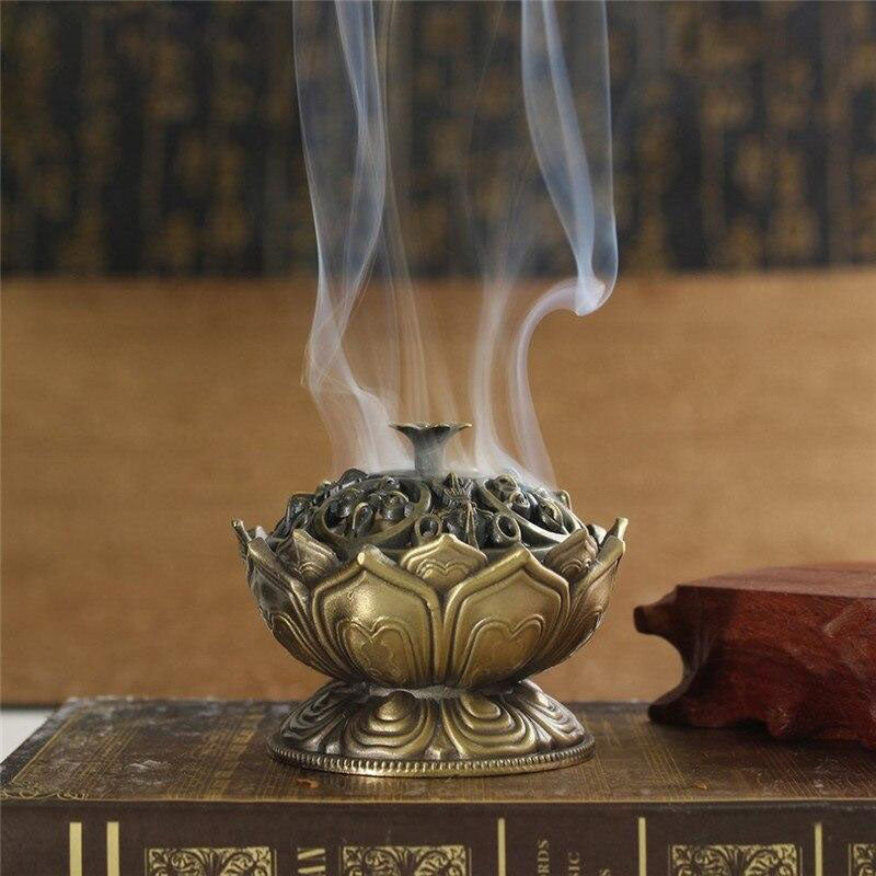 Bruleur d’encens lotus fait à la main