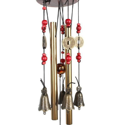 Carillon antique chinois suspendu en cuivre